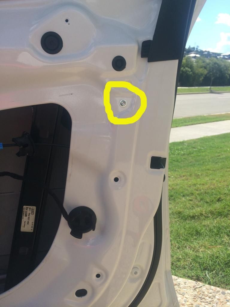 Door not opening from outside door handle after unlocking the car with the remote.